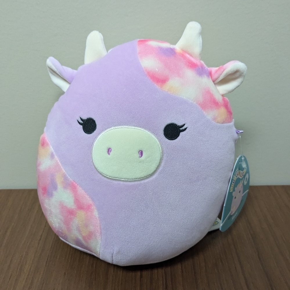 BNWT 8" Suri Squishmallows Pastel Cow Plush